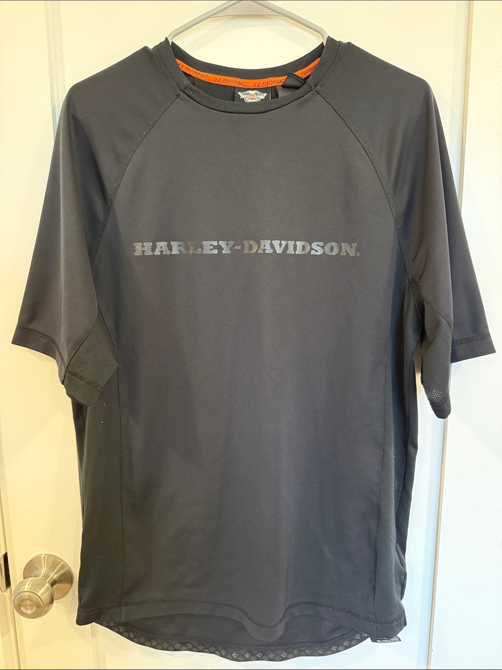 Harley-Davidson Black Short Sleeve Performance Shirt